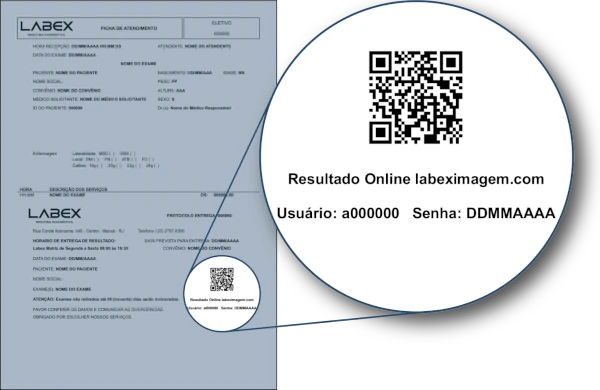 QR-Code para o site da Labex.